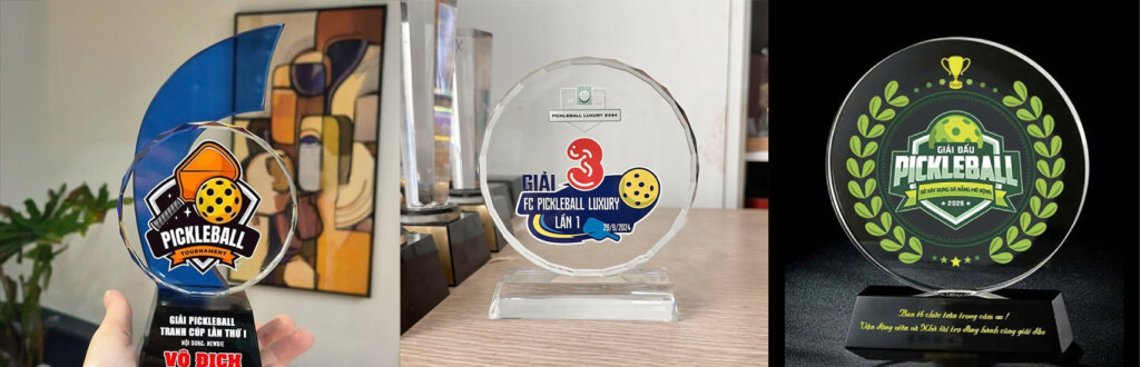 Cúp pickleball đẹp